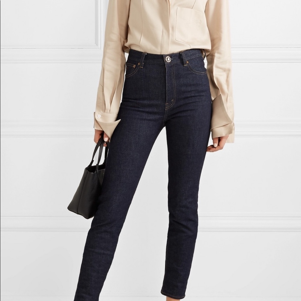 The row coco bow suede and silk mules - Picture 3 of 11